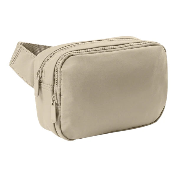 Matte Dual-Compartment Crossbody